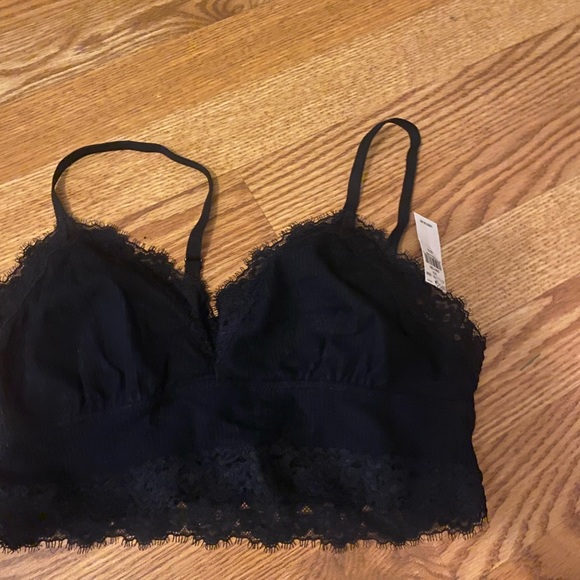 Aerie Elegant Black Lace Bralette - Picture 3 of 7